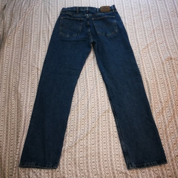 Wrangler jeans. Size 34(?)/34. Please read description. - Picture 2 of 5